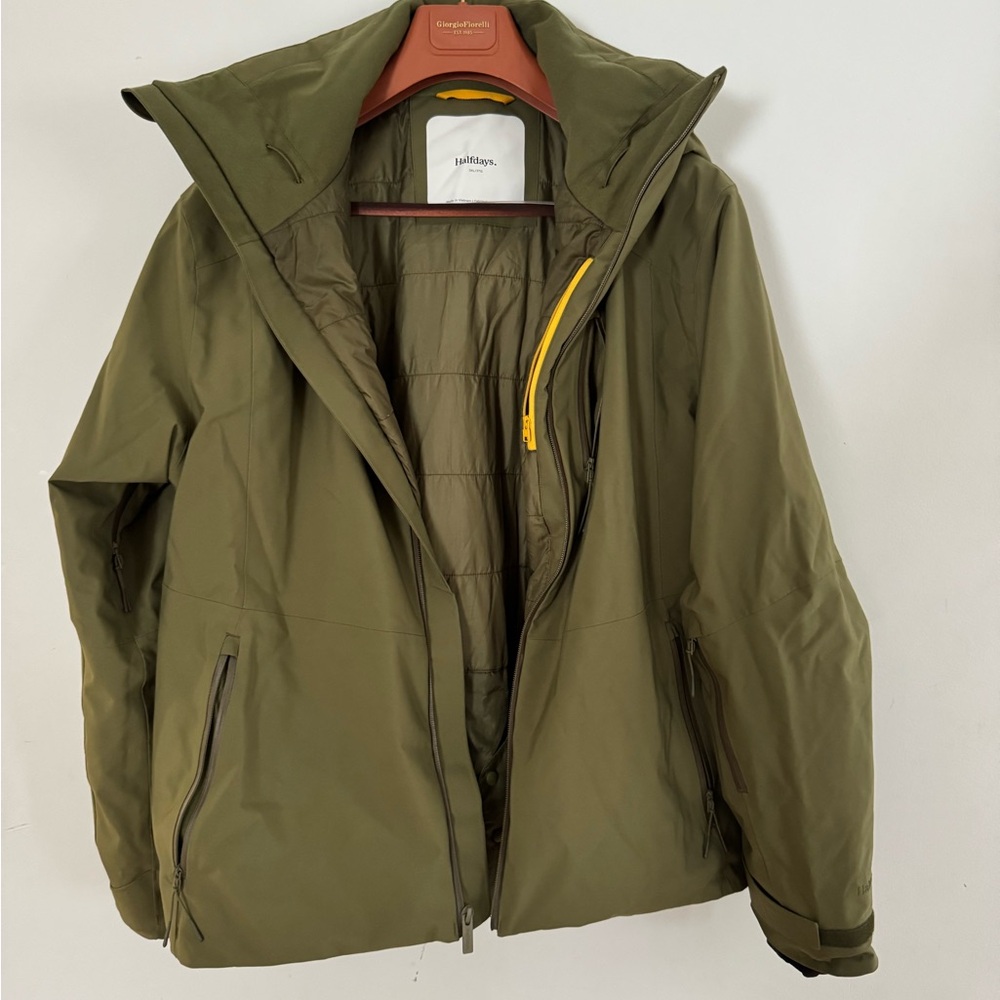 Halfdays Lawerence Olive  Ski Jacket